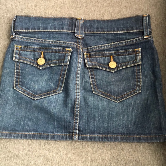 Short denim skirt - Picture 4 of 4